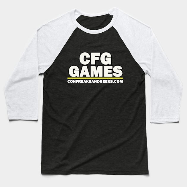 CFG Games Baseball T-Shirt by TheCFG